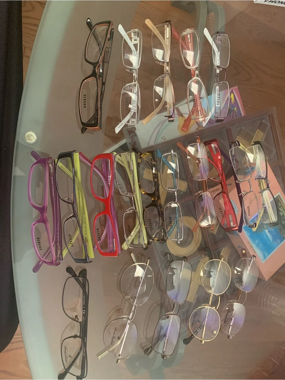 Versus glasses frame  and other brand small frame